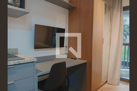 Quarto Suíte  de apartamento para alugar com 1 quarto, 25m² em Santa Ifigênia, São Paulo