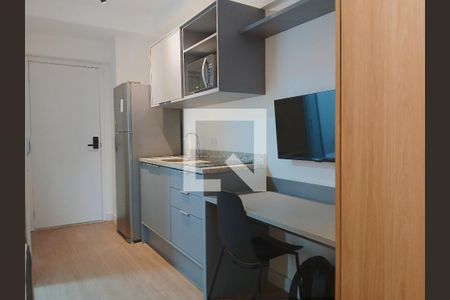 Quarto Suíte  de apartamento para alugar com 1 quarto, 25m² em Santa Ifigênia, São Paulo