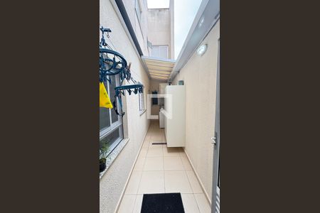 Área de Serviço de apartamento para alugar com 3 quartos, 96m² em Jardim Santo Antônio, Santo André