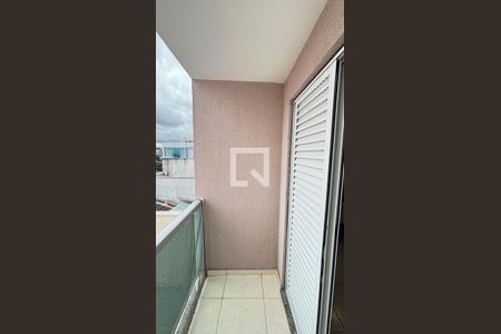 Varanda da Suíte de apartamento para alugar com 3 quartos, 96m² em Jardim Santo Antônio, Santo André