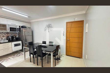 Sala - Sala de Jantar de apartamento à venda com 3 quartos, 96m² em Jardim Santo Antônio, Santo André