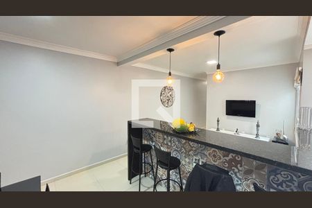 Sala - Sala de Jantar de apartamento à venda com 3 quartos, 96m² em Jardim Santo Antônio, Santo André