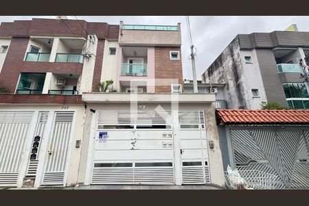 Fachada de apartamento para alugar com 3 quartos, 96m² em Jardim Santo Antônio, Santo André
