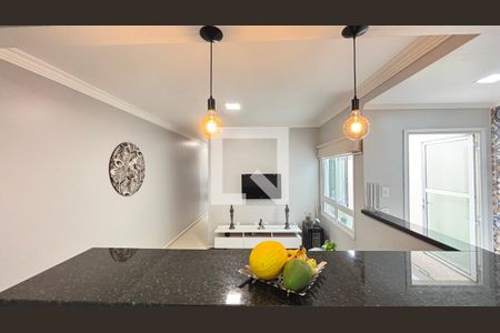 Sala - Sala de Jantar de apartamento à venda com 3 quartos, 96m² em Jardim Santo Antônio, Santo André