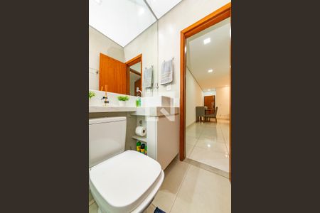 Banheiro Social de apartamento à venda com 2 quartos, 66m² em Buritis, Belo Horizonte
