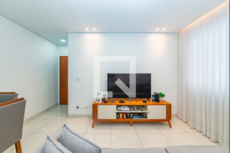 Sala de apartamento à venda com 2 quartos, 66m² em Buritis, Belo Horizonte