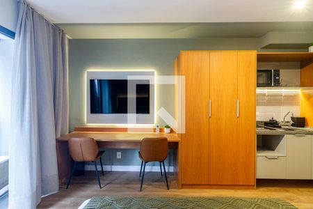 Studio de kitnet/studio para alugar com 1 quarto, 28m² em Pinheiros, São Paulo