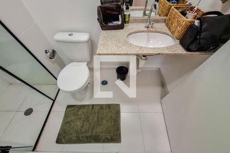 Banheiro de kitnet/studio para alugar com 1 quarto, 33m² em Vila Mariana, São Paulo