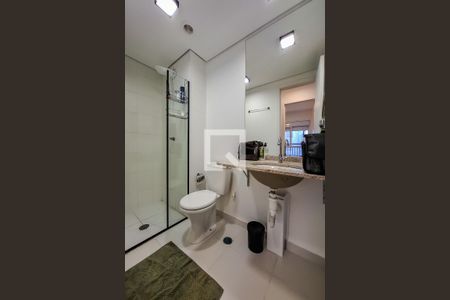 Banheiro de kitnet/studio para alugar com 1 quarto, 33m² em Vila Mariana, São Paulo