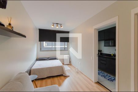 Sala/Quarto de apartamento à venda com 1 quarto, 27m² em Vila Dom Pedro I, São Paulo