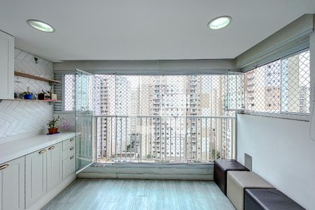 Varanda da Sala de apartamento à venda com 3 quartos, 75m² em Belenzinho, São Paulo