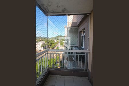 Varanda da Sala de apartamento à venda com 3 quartos, 69m² em Teresópolis, Porto Alegre