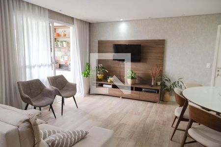 Sala de apartamento à venda com 3 quartos, 95m² em Vila Augusta, Guarulhos