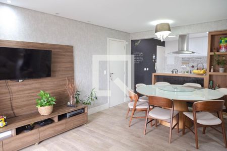 Sala de apartamento à venda com 3 quartos, 95m² em Vila Augusta, Guarulhos