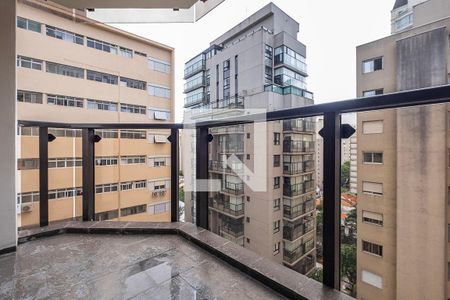 Sala Varanda de apartamento para alugar com 1 quarto, 43m² em Bela Vista, São Paulo