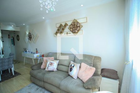 Sala  de apartamento à venda com 3 quartos, 78m² em Vila Prudente, São Paulo