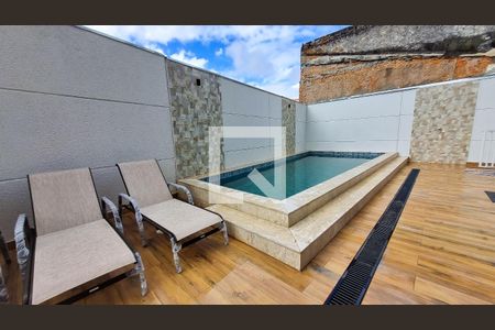 Área comum - Churrasqueira de kitnet/studio à venda com 1 quarto, 31m² em Jardim Monte Kemel, São Paulo