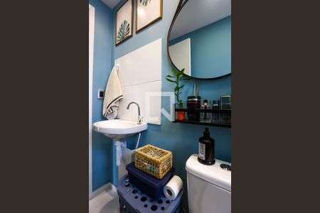 Banheiro de kitnet/studio à venda com 1 quarto, 31m² em Jardim Monte Kemel, São Paulo