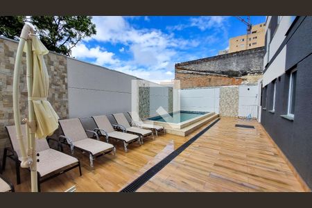 Área comum - Churrasqueira de kitnet/studio à venda com 1 quarto, 31m² em Jardim Monte Kemel, São Paulo