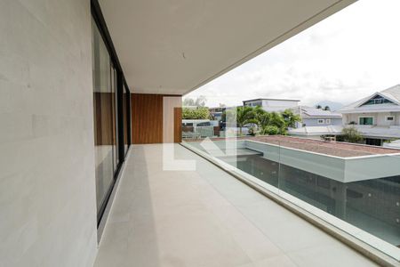 Varanda do Quarto 4 de casa de condomínio à venda com 5 quartos, 600m² em Barra da Tijuca, Rio de Janeiro