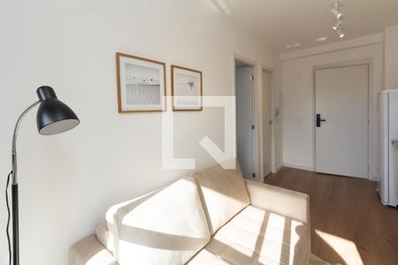 Sala/Cozinha de apartamento para alugar com 1 quarto, 28m² em Moema, São Paulo