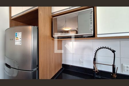 Cozinha de apartamento à venda com 2 quartos, 33m² em Barra Funda, São Paulo