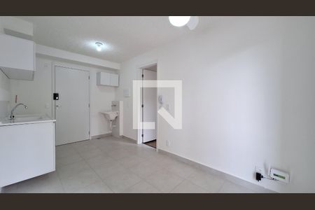 Sala/Cozinha de apartamento para alugar com 1 quarto, 29m² em Barra Funda, São Paulo