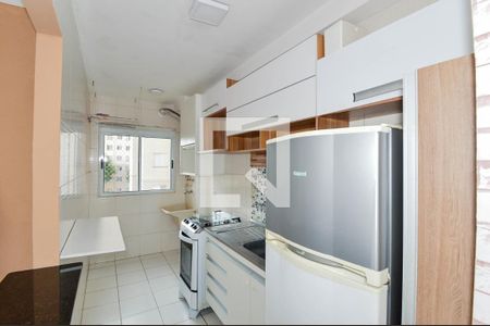 Cozinha de apartamento à venda com 2 quartos, 44m² em Ponte Grande, Guarulhos