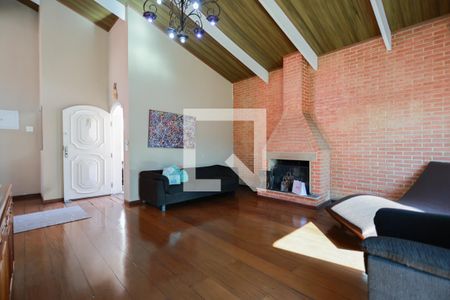Sala de Lareira de casa à venda com 6 quartos, 470m² em Vila Basileia, São Paulo