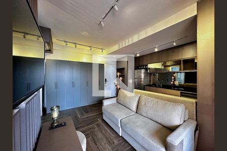 Sala de apartamento à venda com 1 quarto, 49m² em Vila Gertrudes, São Paulo