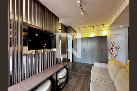 Sala de apartamento à venda com 1 quarto, 49m² em Vila Gertrudes, São Paulo