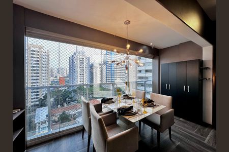 Sala/ Varanda de apartamento à venda com 1 quarto, 49m² em Vila Gertrudes, São Paulo