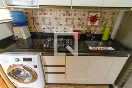 Cozinha de apartamento à venda com 1 quarto, 38m² em Centro, Campinas
