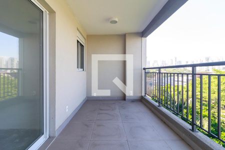Sala - Varanda de apartamento à venda com 3 quartos, 83m² em Santo Amaro, São Paulo
