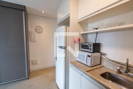 Cozinha de kitnet/studio para alugar com 1 quarto, 30m² em Vila Mariana, São Paulo