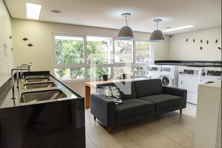 Área comum de kitnet/studio para alugar com 1 quarto, 30m² em Vila Mariana, São Paulo