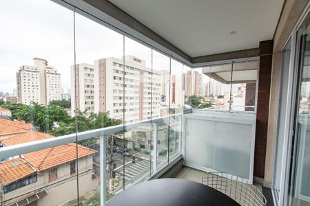 Varanda de kitnet/studio para alugar com 1 quarto, 30m² em Vila Mariana, São Paulo