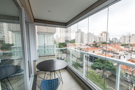 Varanda de kitnet/studio para alugar com 1 quarto, 30m² em Vila Mariana, São Paulo