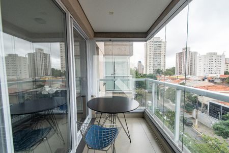 Varanda de kitnet/studio para alugar com 1 quarto, 30m² em Vila Mariana, São Paulo