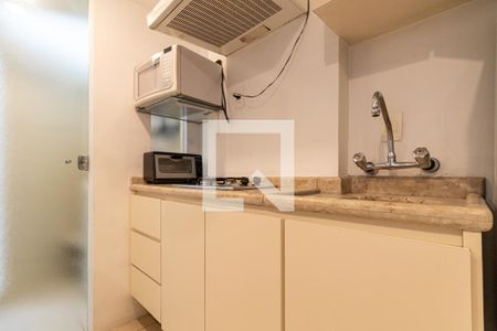 Cozinha de apartamento à venda com 1 quarto, 50m² em Moema, São Paulo