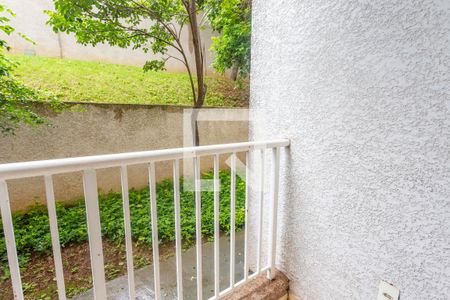 Varanda da sala de apartamento para alugar com 1 quarto, 44m² em Campanário, Diadema