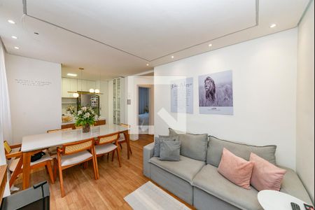 Sala de apartamento à venda com 2 quartos, 62m² em Cândida Ferreira, Contagem