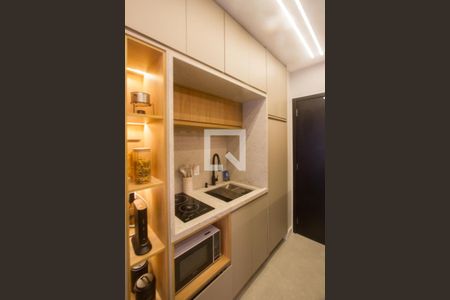 Cozinha de kitnet/studio para alugar com 1 quarto, 30m² em Campo Belo, São Paulo