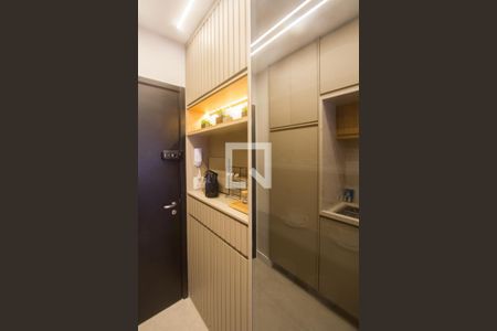 Cozinha de kitnet/studio para alugar com 1 quarto, 30m² em Campo Belo, São Paulo