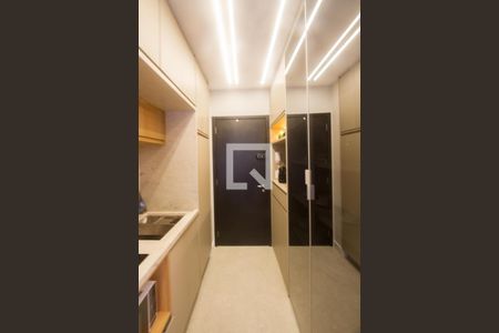 Cozinha de kitnet/studio para alugar com 1 quarto, 30m² em Campo Belo, São Paulo