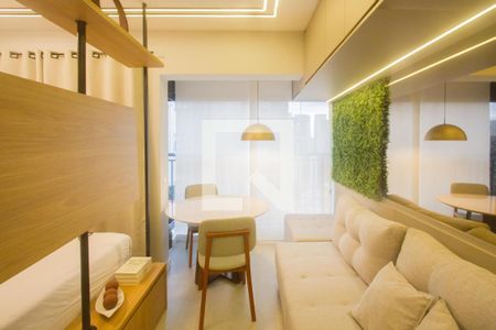 Studio de kitnet/studio para alugar com 1 quarto, 30m² em Campo Belo, São Paulo