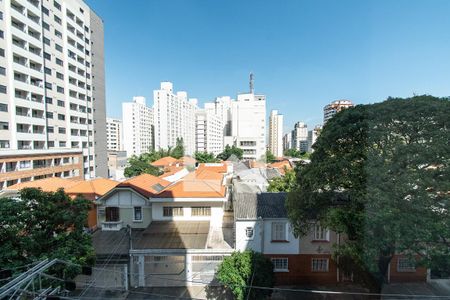 Vista da sala de kitnet/studio para alugar com 1 quarto, 22m² em Vila Mariana, São Paulo