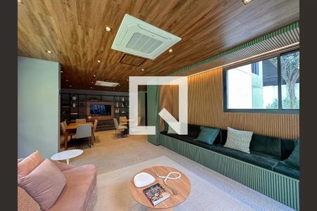 Área comum de kitnet/studio à venda com 1 quarto, 32m² em Campo Belo, São Paulo