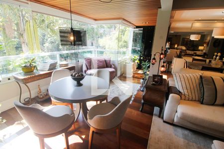 Varanda da Sala de apartamento à venda com 3 quartos, 167m² em Real Parque, São Paulo