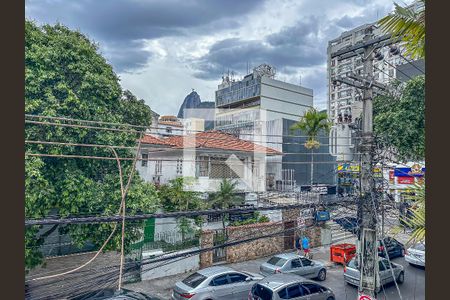 Vista da Varanda da Sala/Cozinha de casa à venda com 2 quartos, 178m² em Botafogo, Rio de Janeiro